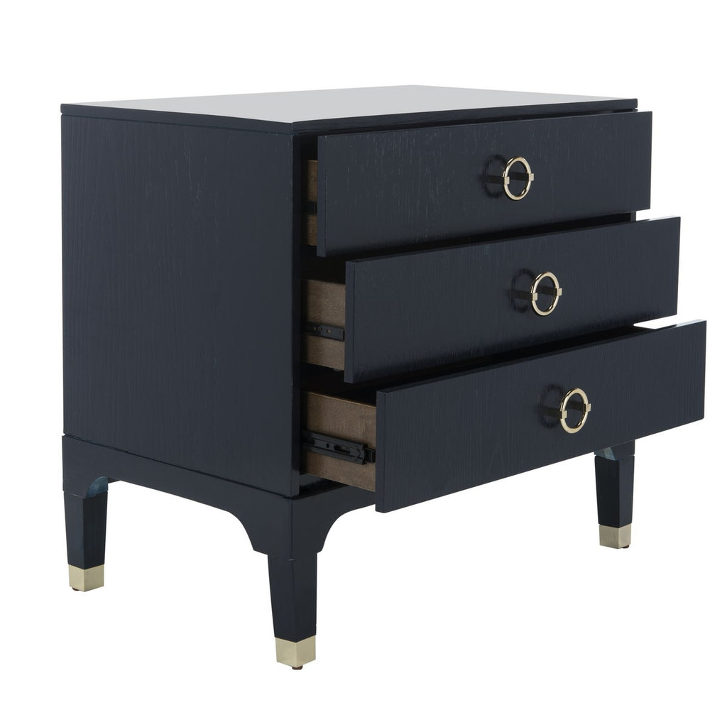 Safavieh Lorna 3 Drawer Contemporary Night Stand – Modish Store