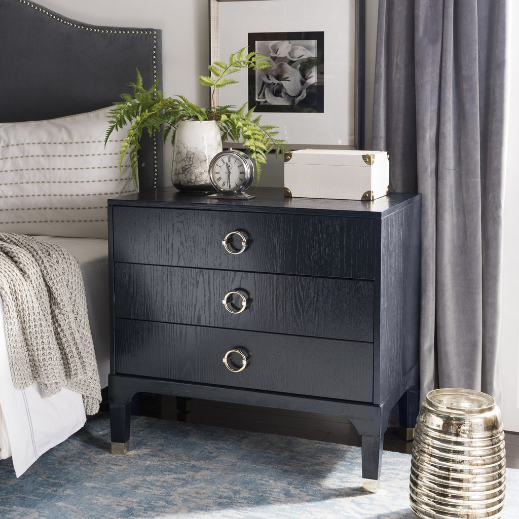 Safavieh Lorna 3 Drawer Contemporary Night Stand – Modish Store