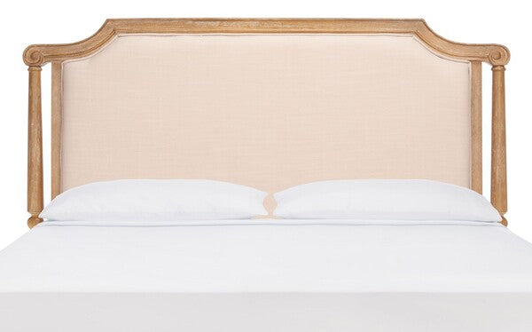 Safavieh Hudson Headboard Queen Size - Beige | Headboards | Modishstore - 2