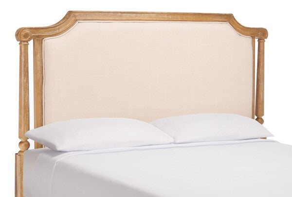 Safavieh Hudson Headboard Queen Size - Beige | Headboards | Modishstore - 4