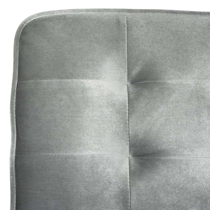 Safavieh Ansel Modern Tufted Linen Chrome Accent Chair | Accent Chairs | Modishstore - 4