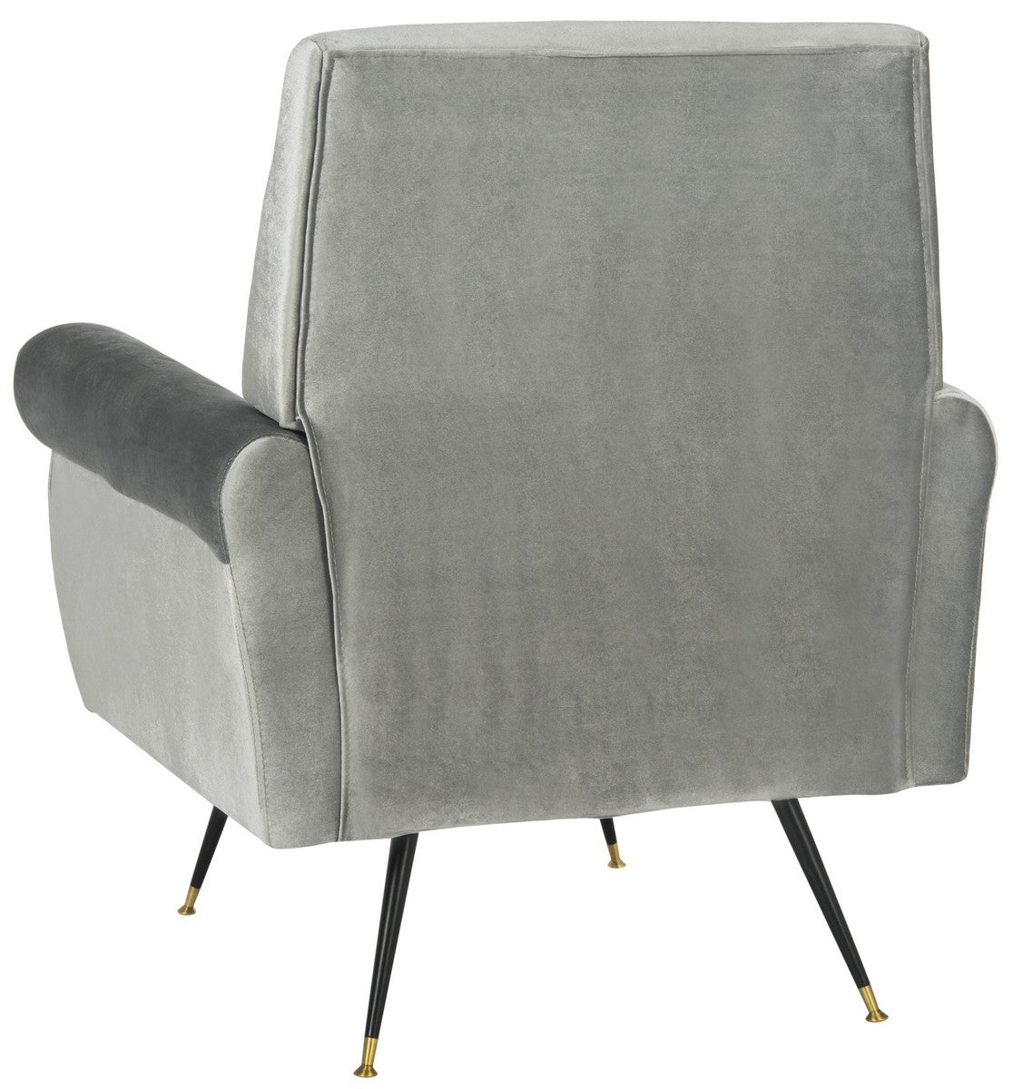 Safavieh Mira Retro Mid Century Velvet Accent Chair | Accent Chairs | Modishstore - 2