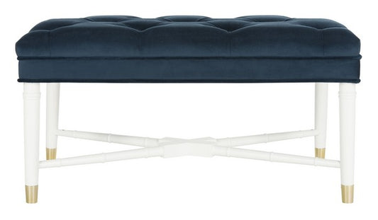 Safavieh Rory Contemporary Tufted Bench | Benches | Modishstore - 1