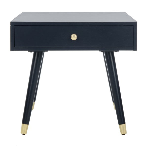 Safavieh Levinson Gold Cap End Table | End Tables | Modishstore - 6