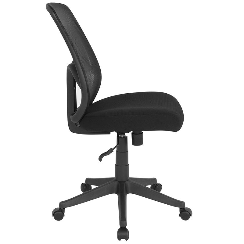 Salerno Series High Back Black Mesh Office Chair By Flash Furniture | Office Chairs | Modishstore - 2