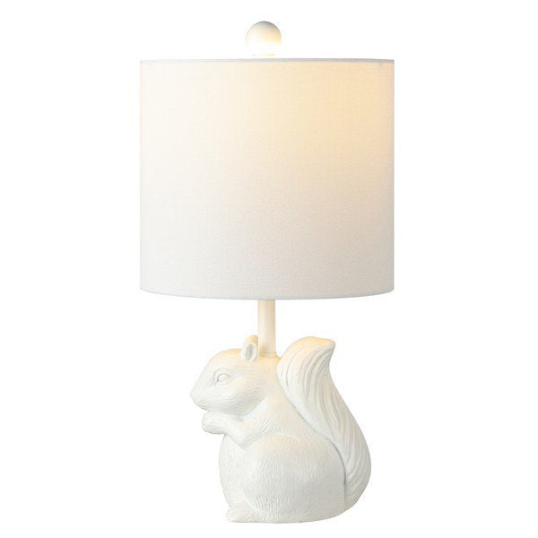 Safavieh Sunny Squirrel Lamp - White | Table Lamps | Modishstore - 2