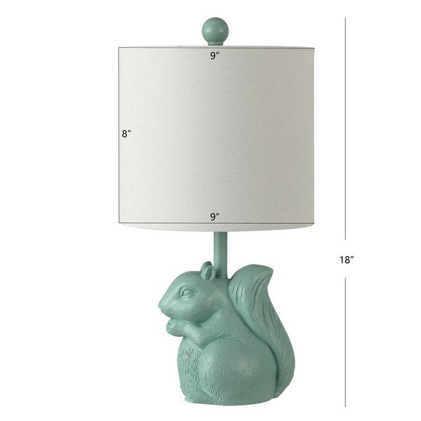 Safavieh Sunny Squirrel Lamp - Seafoam | Table Lamps | Modishstore - 3