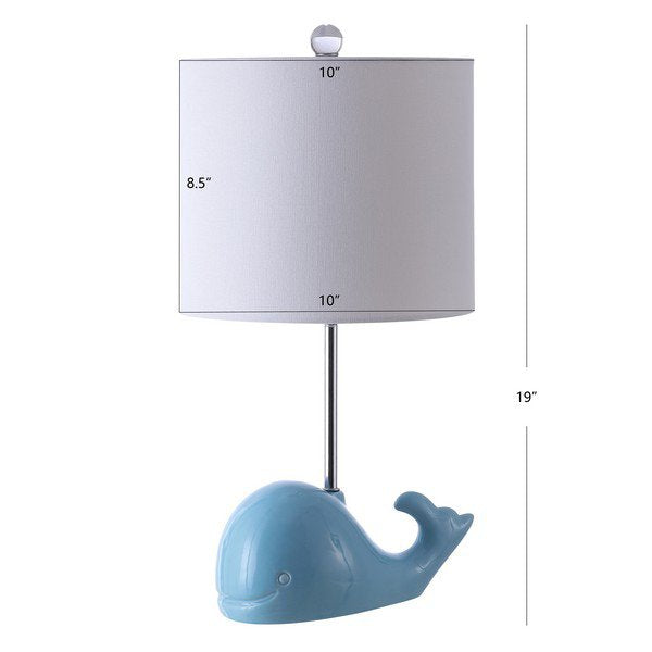 Safavieh Walter Whale Lamp - Blue | Table Lamps | Modishstore - 3