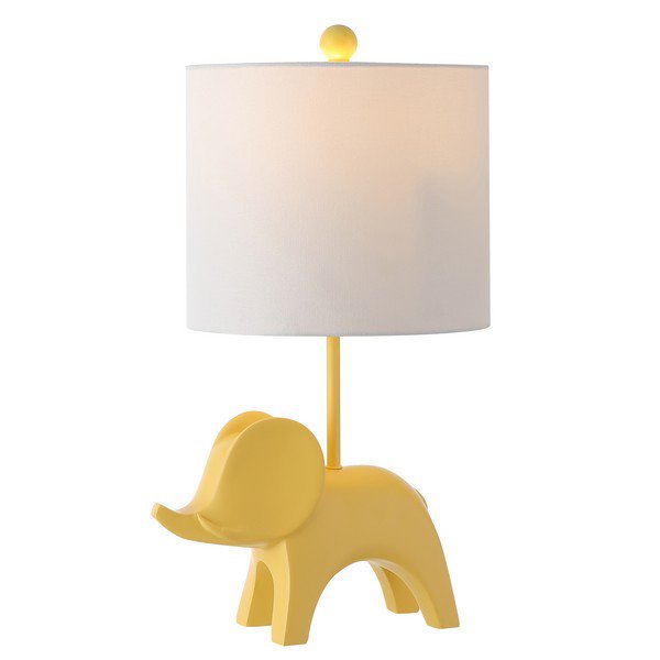 Safavieh Ellie Elephant Lamp - Yellow | Table Lamps | Modishstore - 2