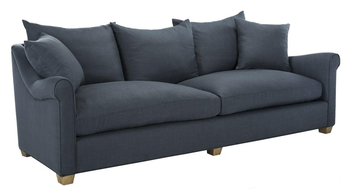 Safavieh Frasier Sofa - Navy | Sofas | Modishstore - 3