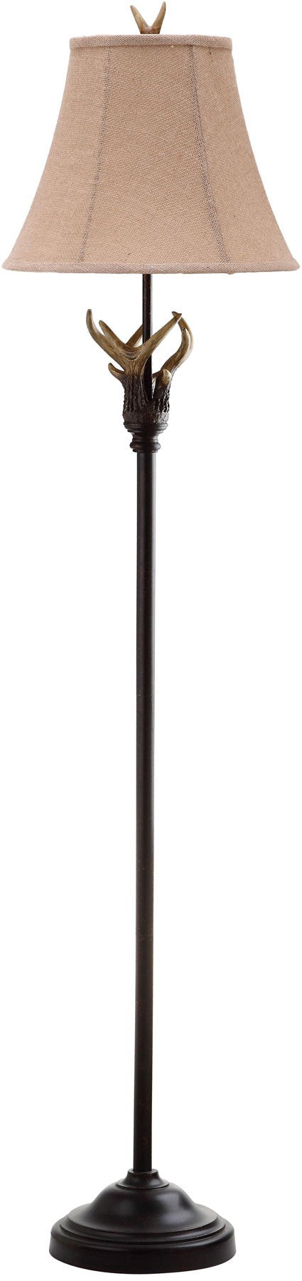 Safavieh Sundance 62-Inch H Faux Antler Floor Lamp - Brown | Floor Lamps | Modishstore - 2