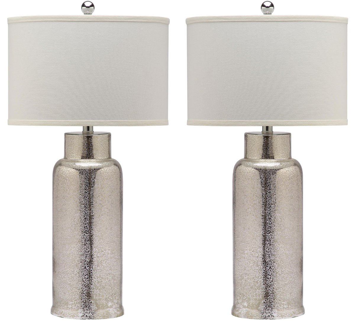 Safavieh Bottle 29-Inch H Glass Table Lamp Set Of 2 - Ivory | Table Lamps | Modishstore - 2