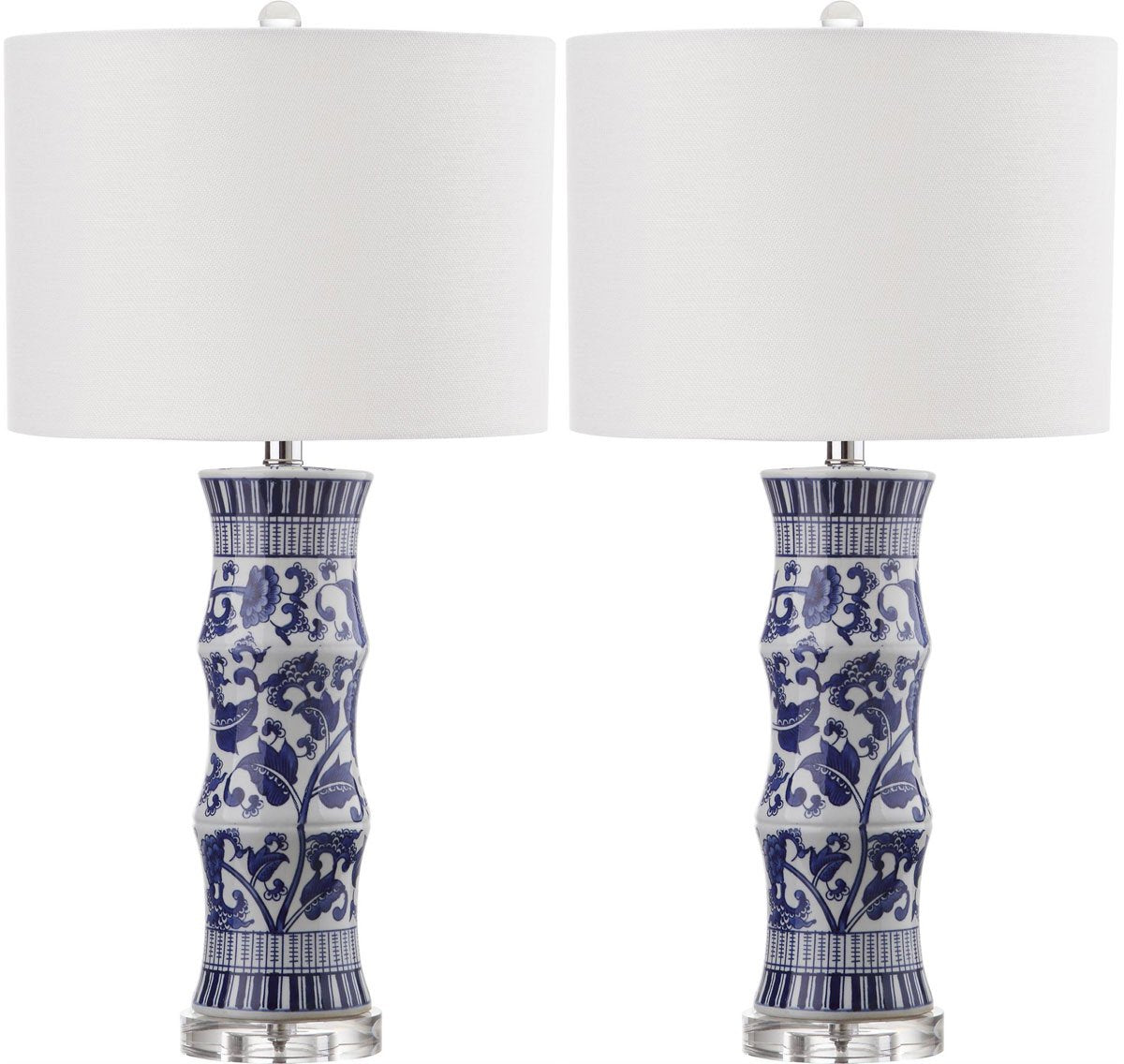 Safavieh Sandy 27.5-Inch H Table Lamp Set Of 2 - White | Table Lamps | Modishstore - 2