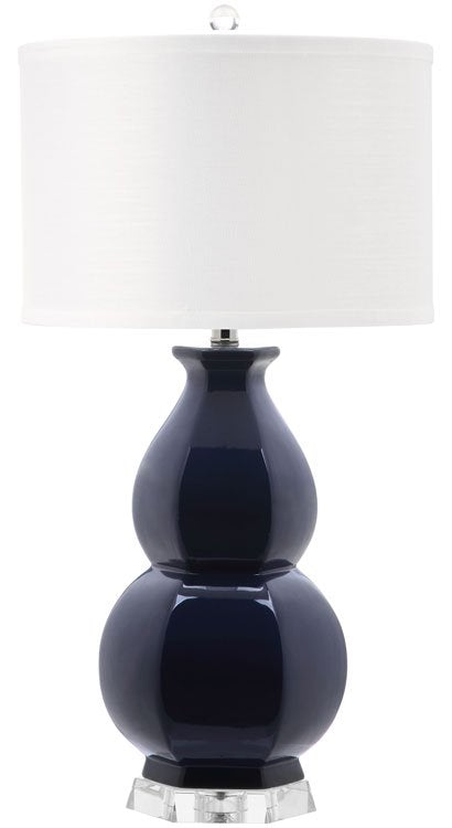 Safavieh Jinuper 30-Inch H Navy Table Lamp - Navy | Table Lamps | Modishstore - 2