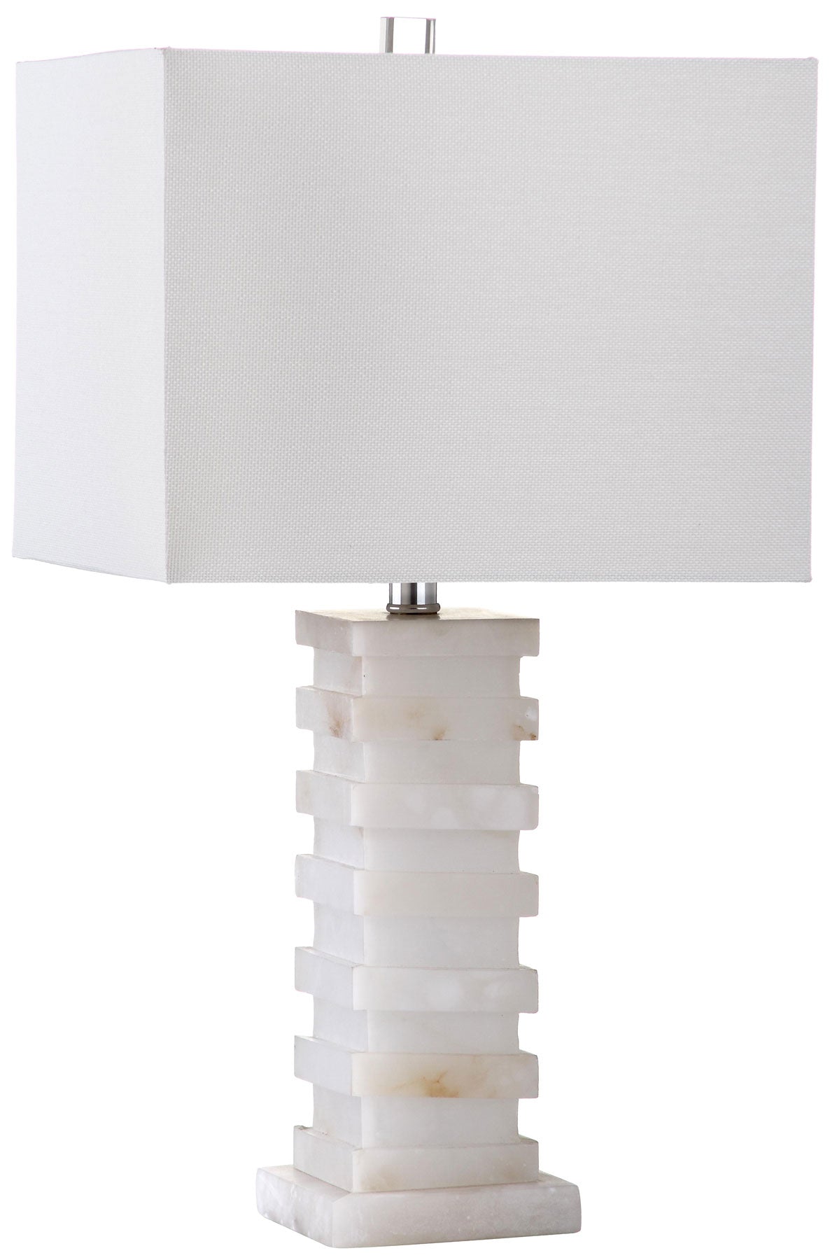 Safavieh Cinder 24.5-Inch H Table Lamp - White Alabaster | Table Lamps | Modishstore - 2