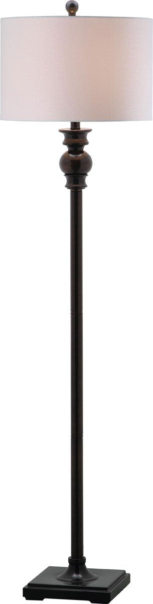 Safavieh Alphie 61-Inch H Floor Lamp - Ebony | Floor Lamps | Modishstore - 3