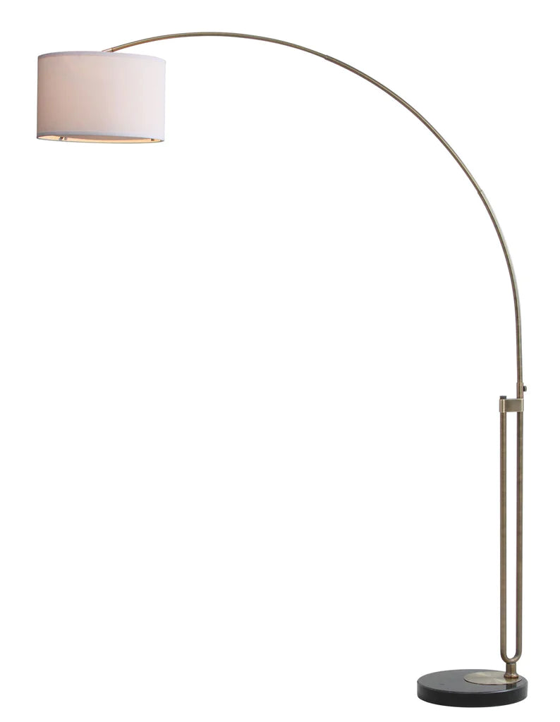 Safavieh Polaris 84-Inch H Arc Floor Lamp - Antique Brass – Modish