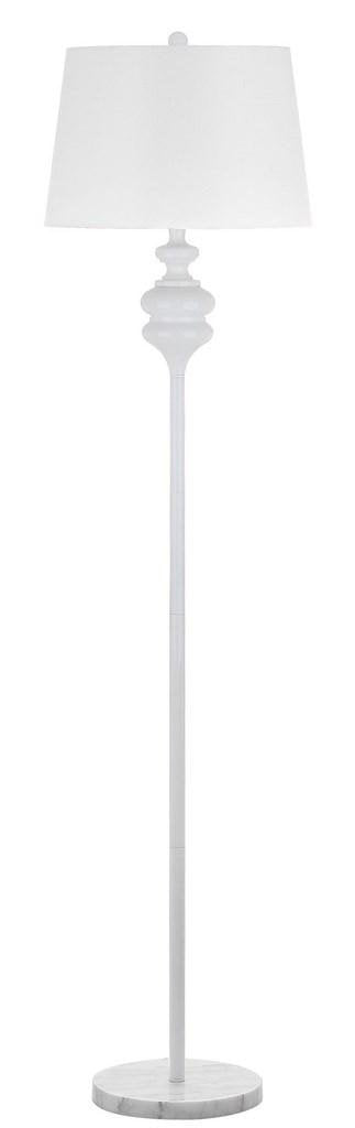 Safavieh Torc 67.5-Inch H Floor Lamp - White | Floor Lamps | Modishstore - 2