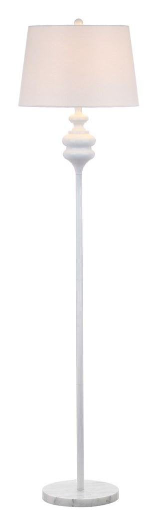 Safavieh Torc 67.5-Inch H Floor Lamp - White | Floor Lamps | Modishstore - 3