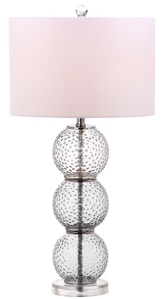 Safavieh Port Robert 28.5-Inch H Glass Table Lamp Set Of 2 - Smoke | Table Lamps | Modishstore - 3