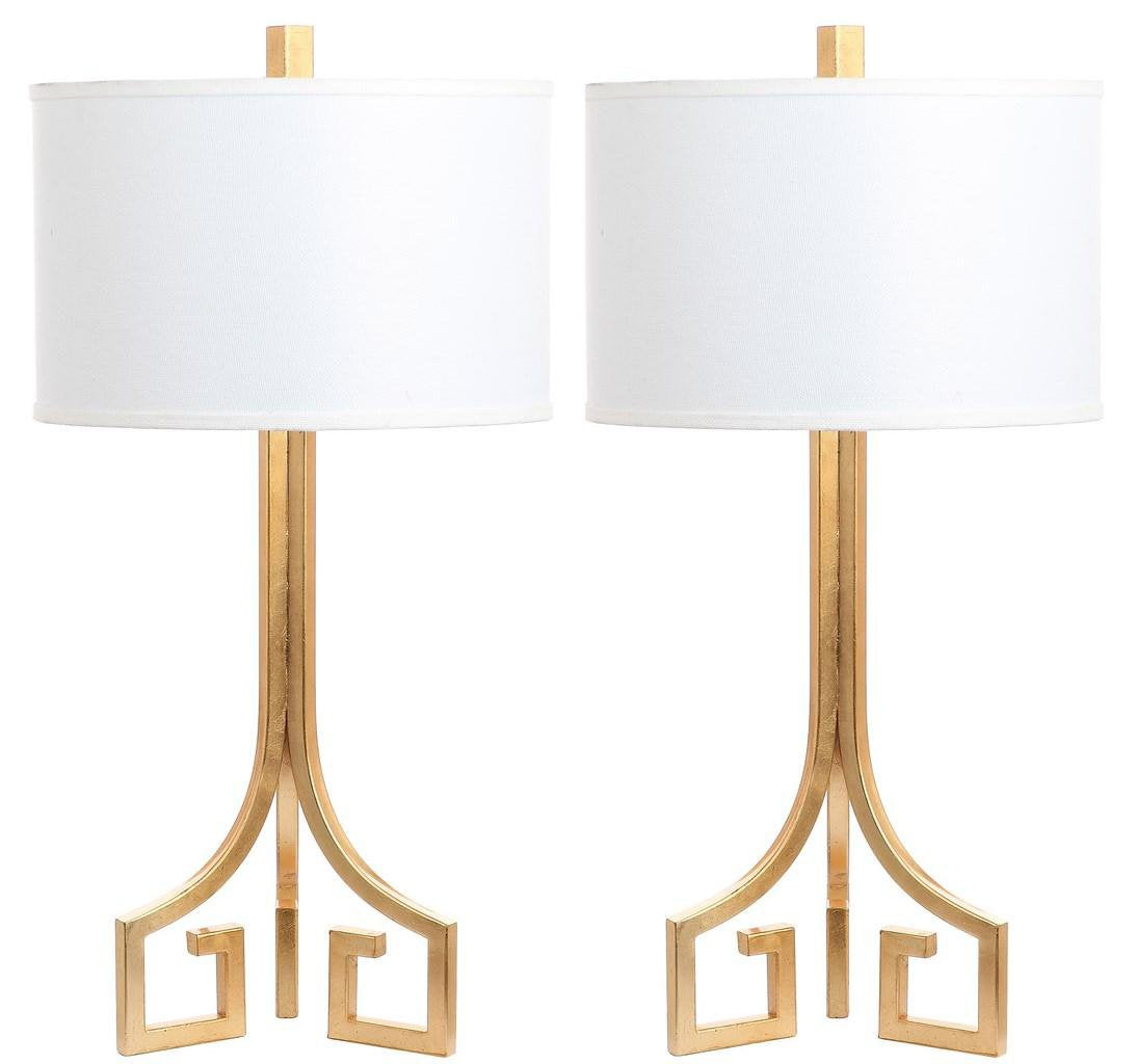 Gold table lamps fashion set of 2