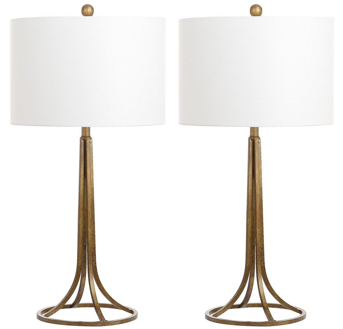 Safavieh Mckenna 30-Inch H Table Lamp Set Of 2 - Antique Bronze | Table Lamps | Modishstore - 2