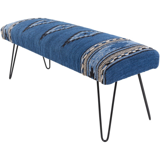 Surya Upholstered Bench - MAM-001 | Stools & Benches | Modishstore-2