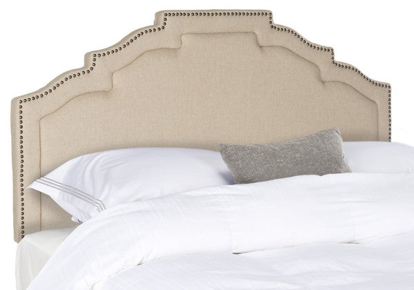 Safavieh Alexia Headboard Full Size - Hemp | Headboards | Modishstore - 2