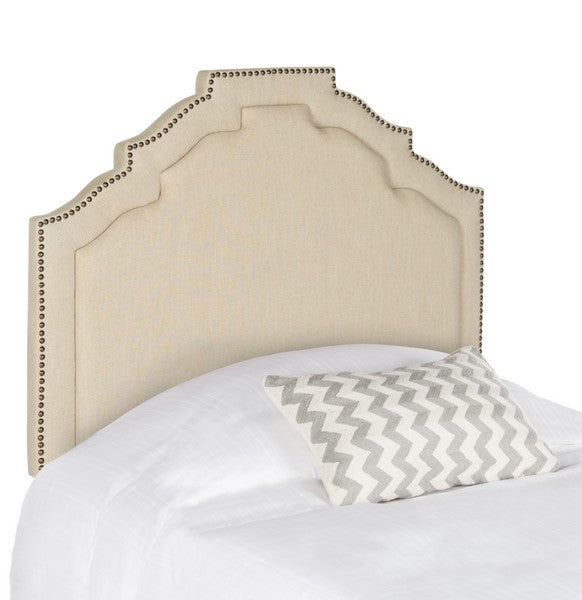 Safavieh Alexia Headboard Full Size - Hemp | Headboards | Modishstore - 5