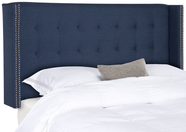 Safavieh Keegan Headboard Full Size - Navy | Headboards | Modishstore - 2