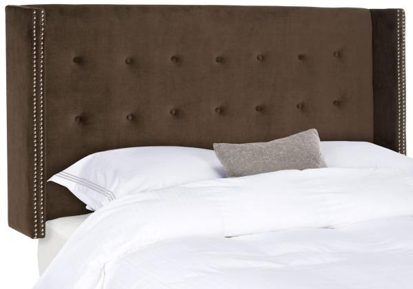 Safavieh Keegan Headboard Full Size - Chocolate | Headboards | Modishstore - 2