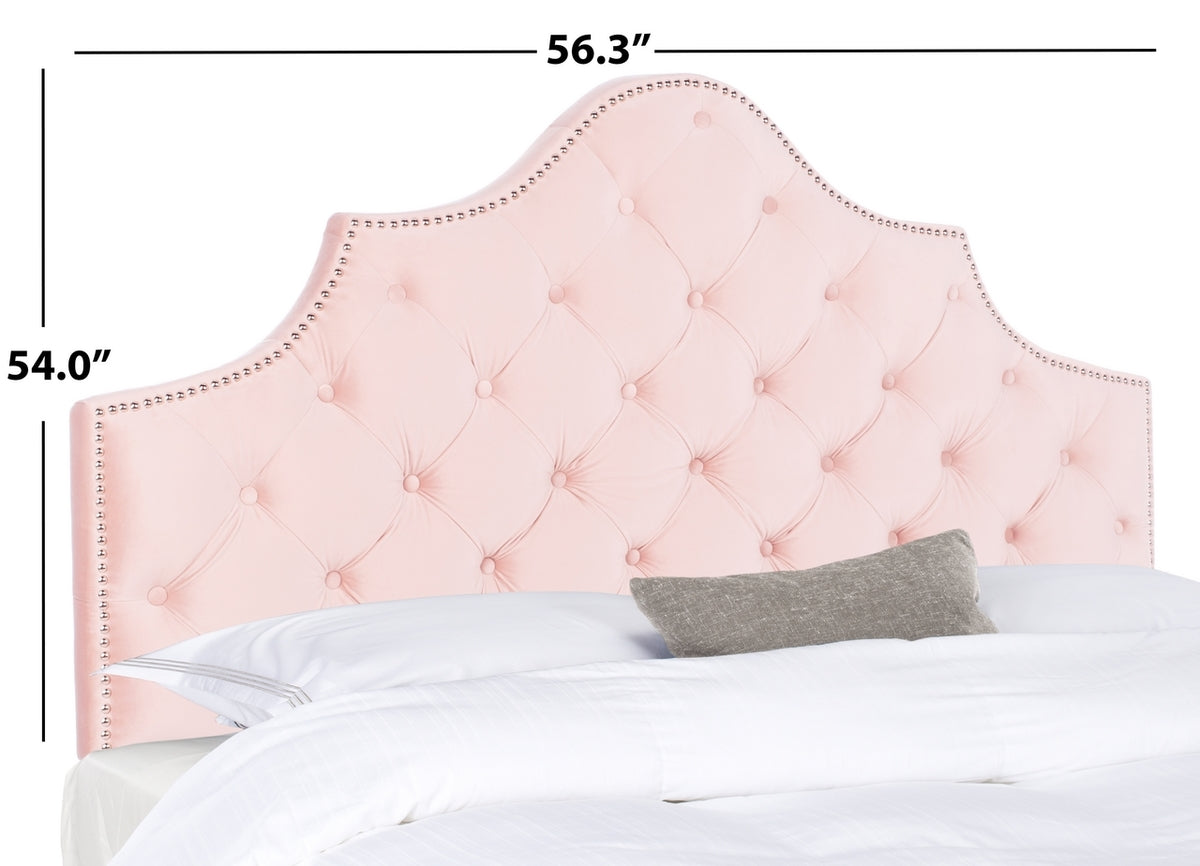 Safavieh Arebelle Full Headboard Full Size - Blush | Headboards | Modishstore - 3