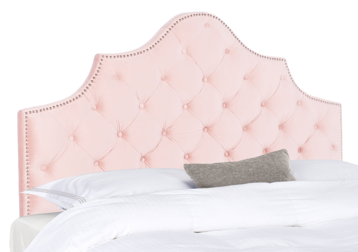 Safavieh Arebelle Queen Headboard Queen Size - Blush | Headboards | Modishstore - 2