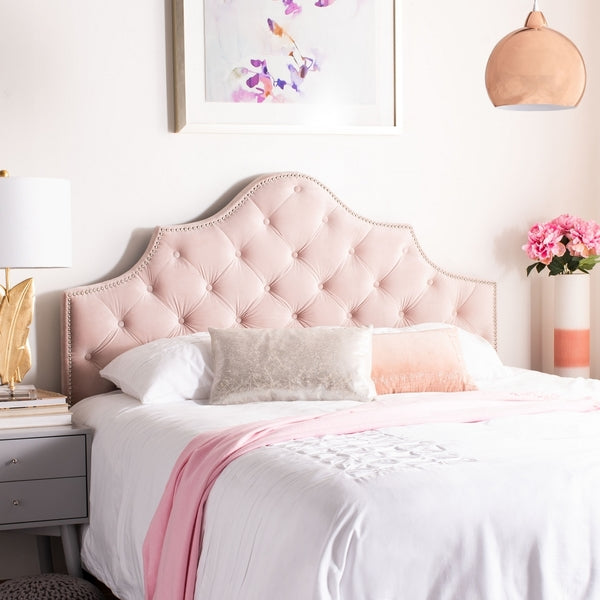 Safavieh Arebelle Full Headboard Full Size - Blush | Headboards | Modishstore