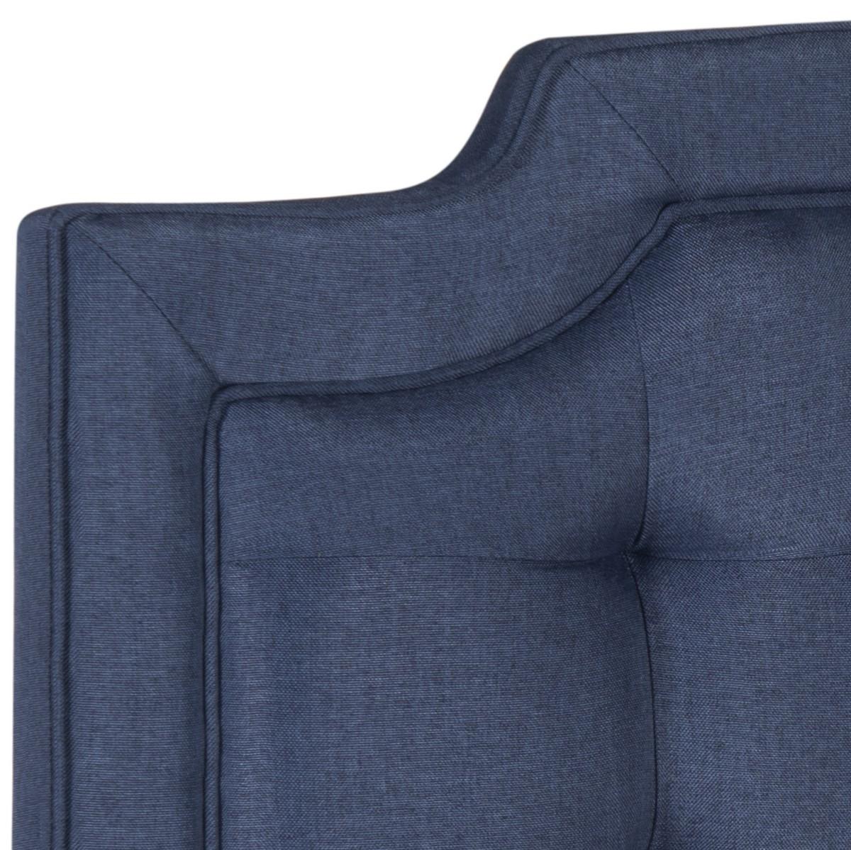 Safavieh Sapphire Headboard Queen Size - Navy | Headboards | Modishstore - 3