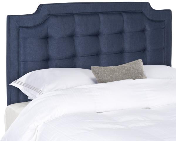 Safavieh Sapphire Headboard Queen Size - Navy | Headboards | Modishstore - 2