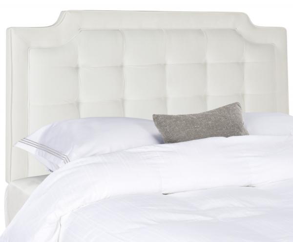 Safavieh Sapphire Headboard King Size - White | Headboards | Modishstore - 2