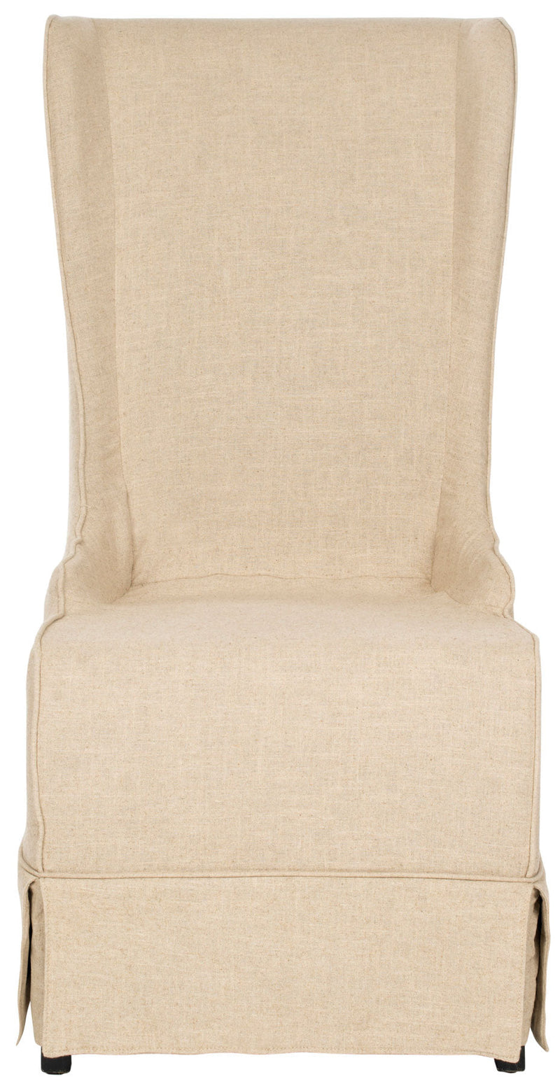 Safavieh Becall 20''H Linen Dining Chair | Dining Chairs | Modishstore - 1