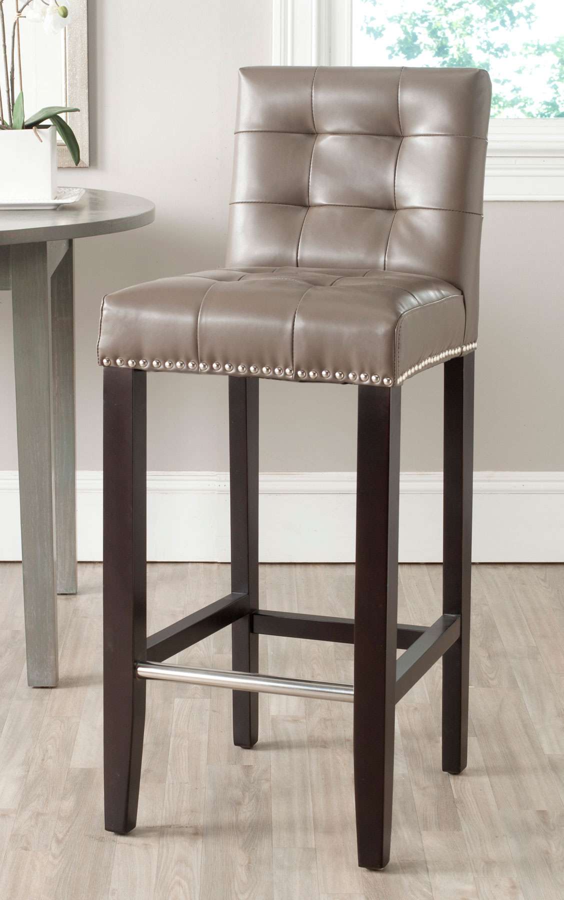 Safavieh Thompson Bar Stool - Clay | Bar Stools | Modishstore