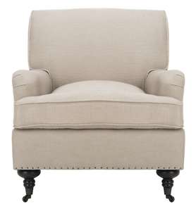 Safavieh Chloe Club Chair - Antique Gold | Accent Chairs | Modishstore - 2