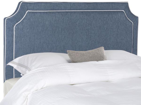 Safavieh Dane Queen Headboard Queen Size - Navy | Headboards | Modishstore - 2