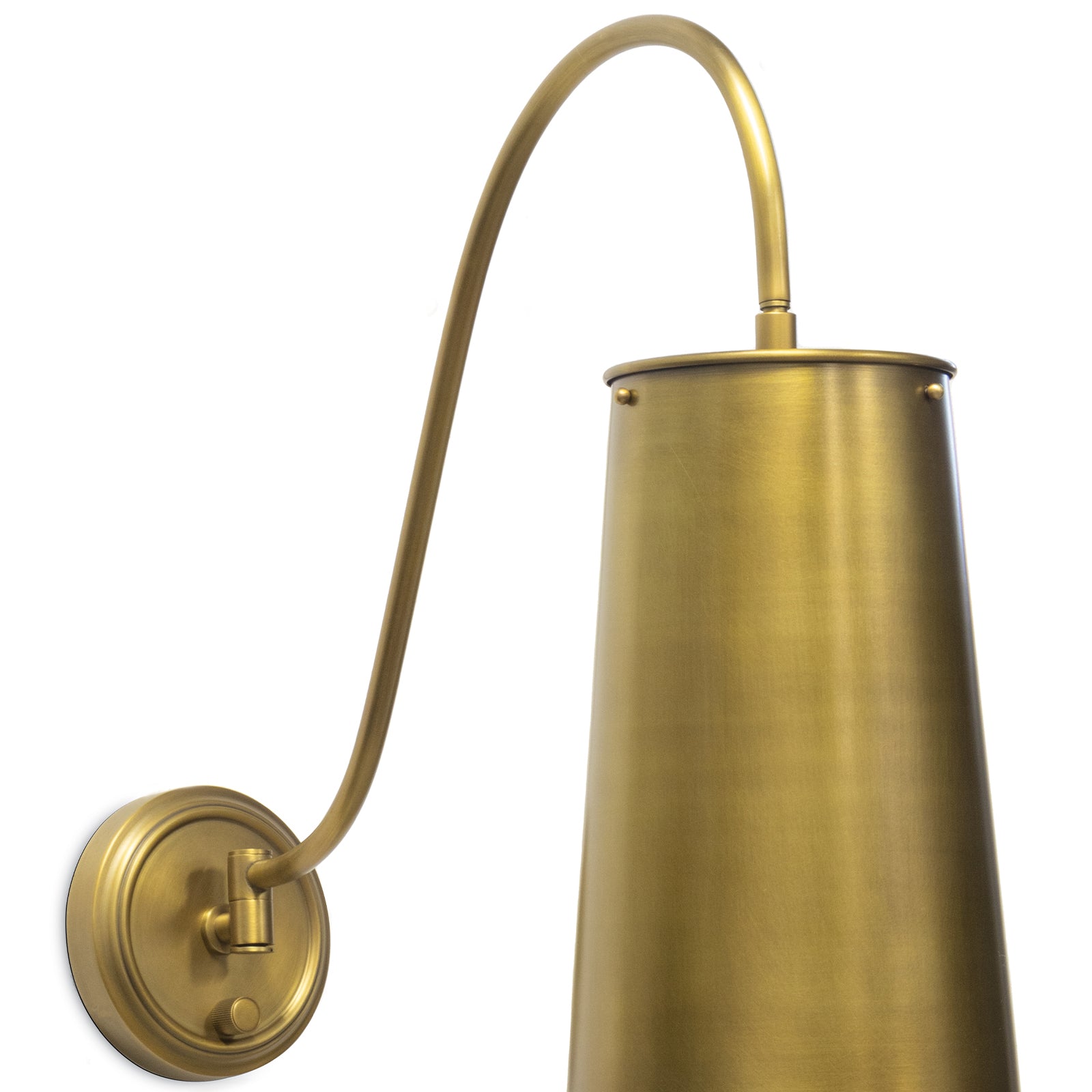 Hattie Sconce Natural Brass By Regina Andrew | Sconces | Modishstore - 2