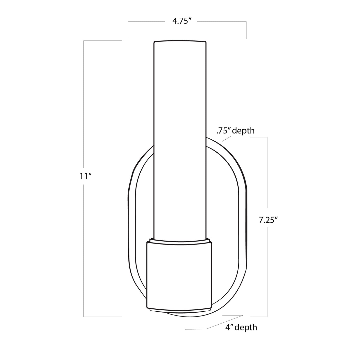 Dixon Sconce Single Oil Rubbed Bronze By Regina Andrew | Sconces | Modishstore - 2