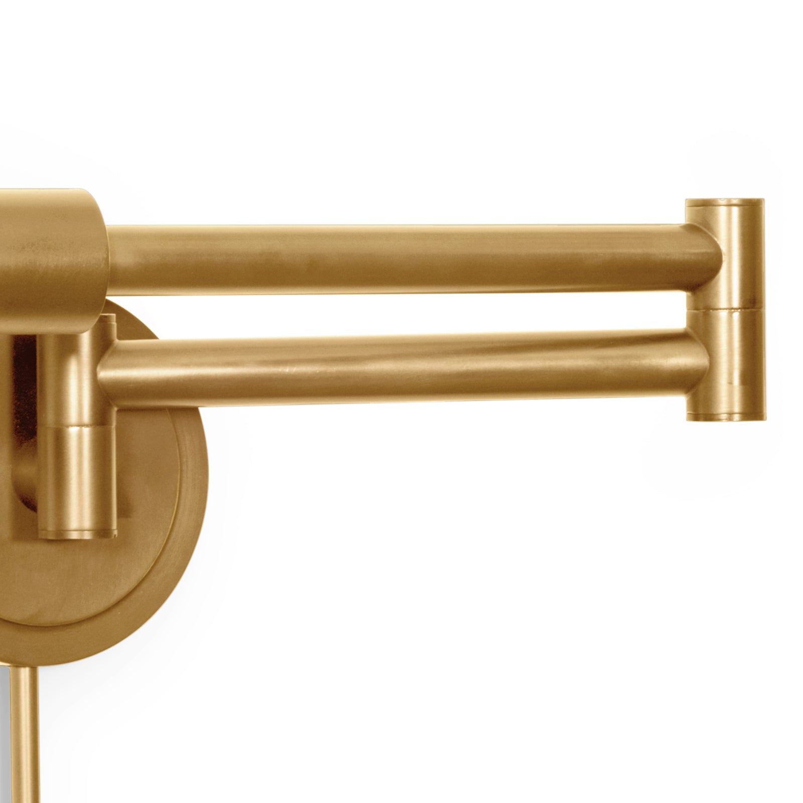 Noble Swing Arm Task Sconce Natural Brass By Regina Andrew | Sconces | Modishstore - 4