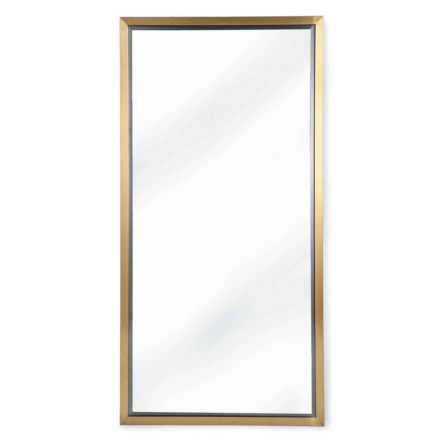 Rectangle Mirror Natural Brass By Regina Andrew | Mirrors | Modishstore