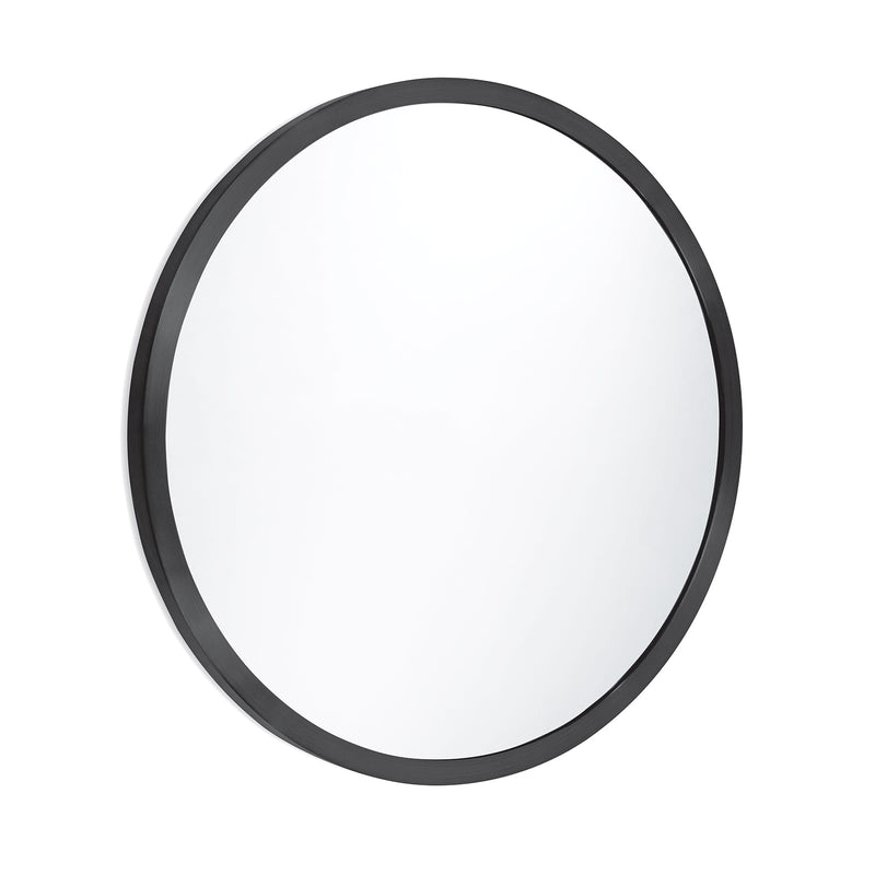 Doris Round Mirror Steel By Regina Andrew | Mirrors | Modishstore