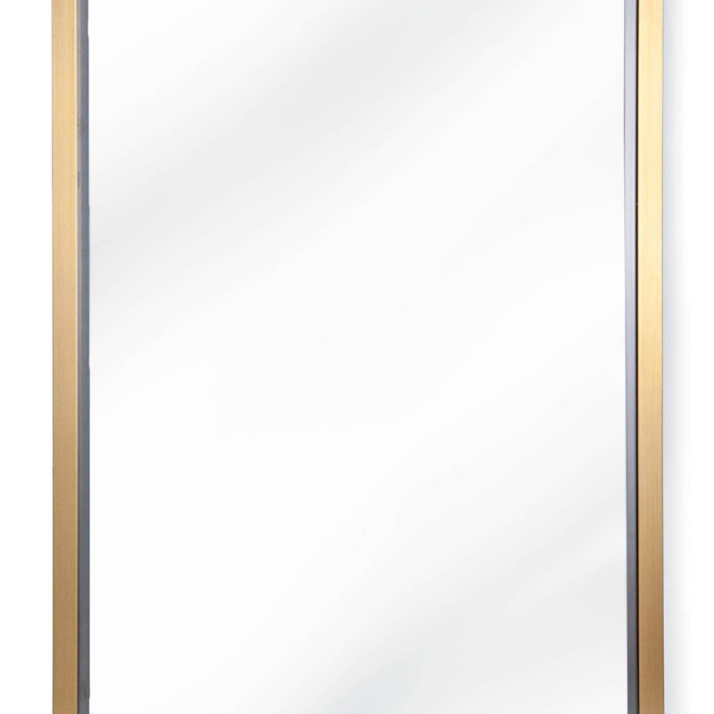 Rectangle Mirror Natural Brass By Regina Andrew | Mirrors | Modishstore - 5