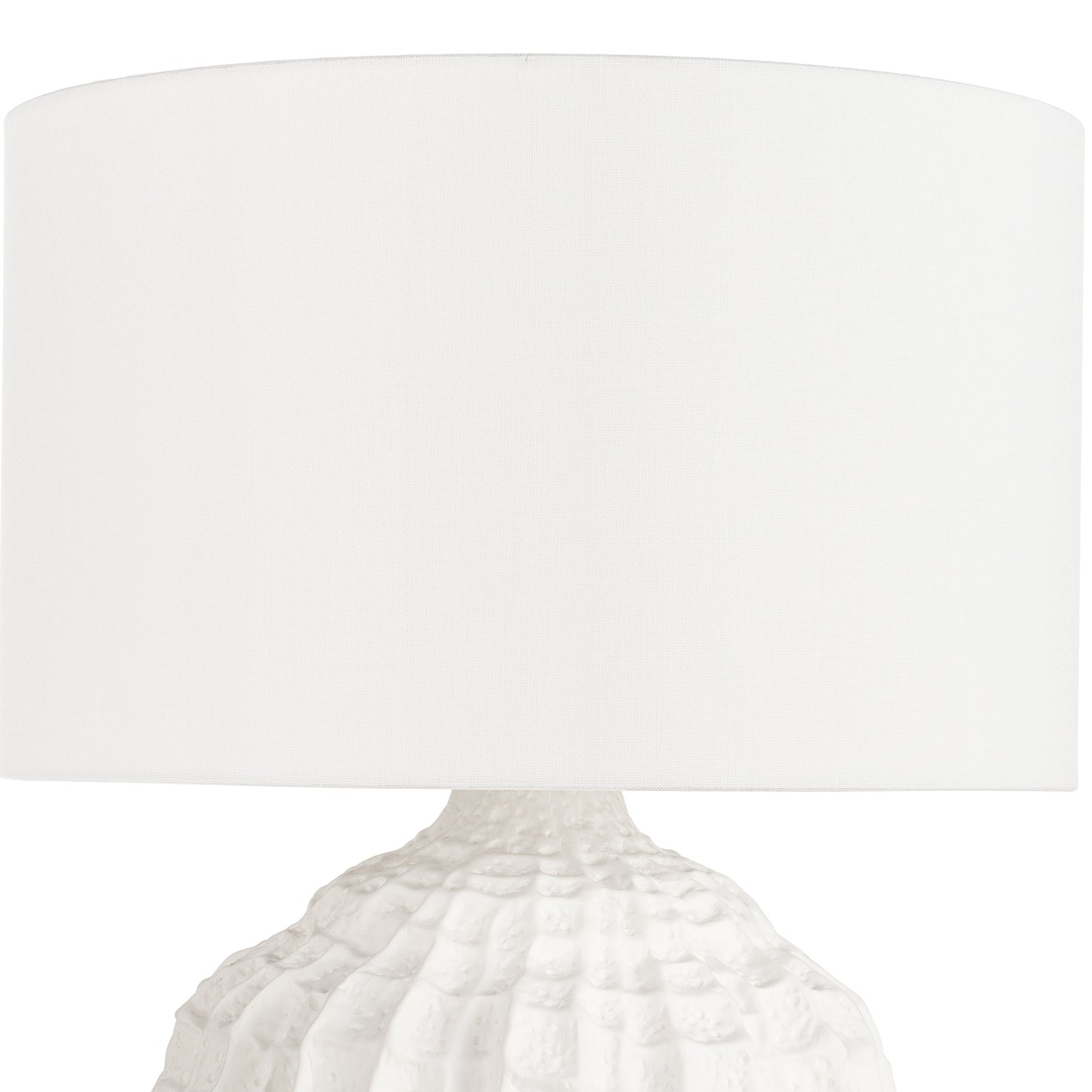 Caspian Ceramic Table Lamp White Large By Regina Andrew | Table Lamps | Modishstore - 3