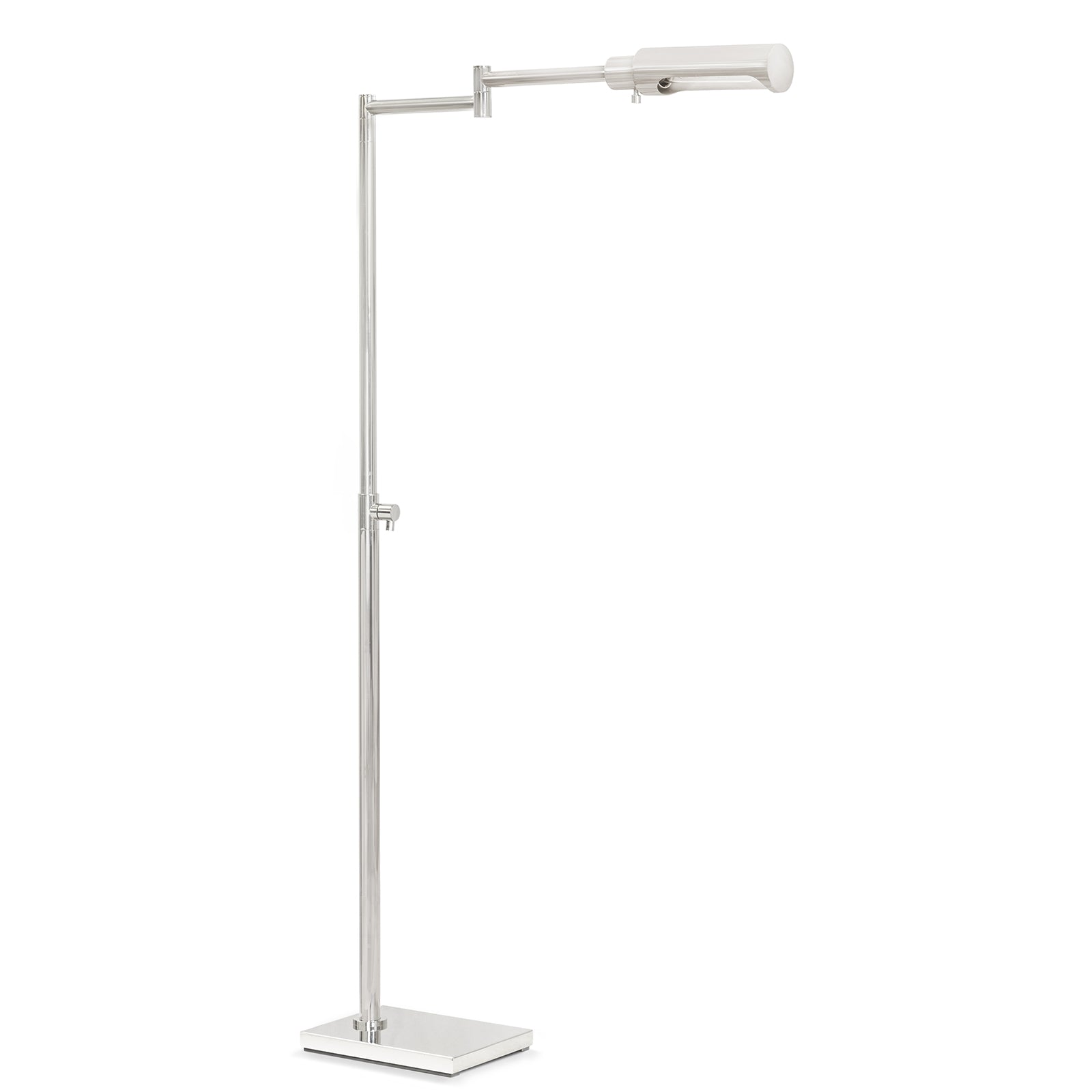 Noble Floor Task Reading Lamp Polished Nickel By Regina Andrew | Floor Lamps | Modishstore