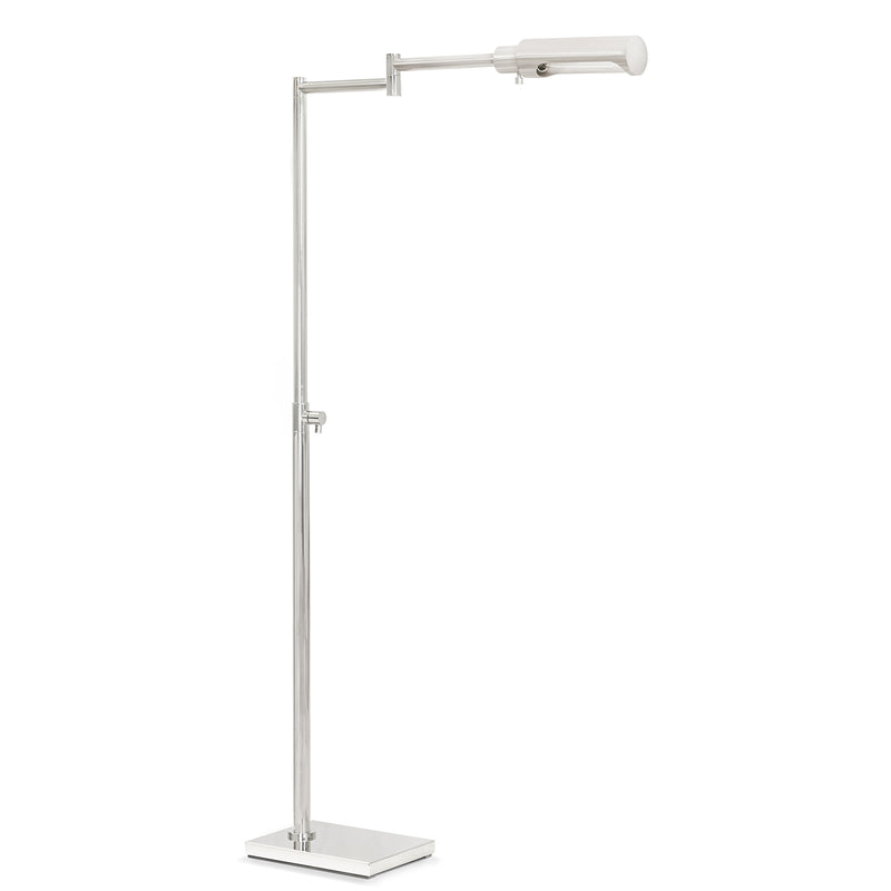 Noble Floor Task Reading Lamp Polished Nickel By Regina Andrew | Floor Lamps | Modishstore